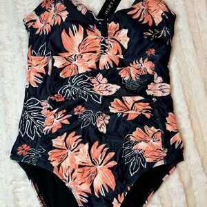 Tropical Floral One-Piece Swimsuit